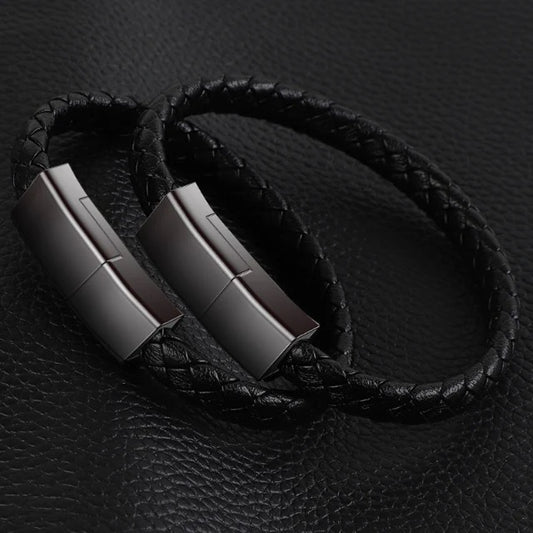 luxury bracelet/usb phone charger
